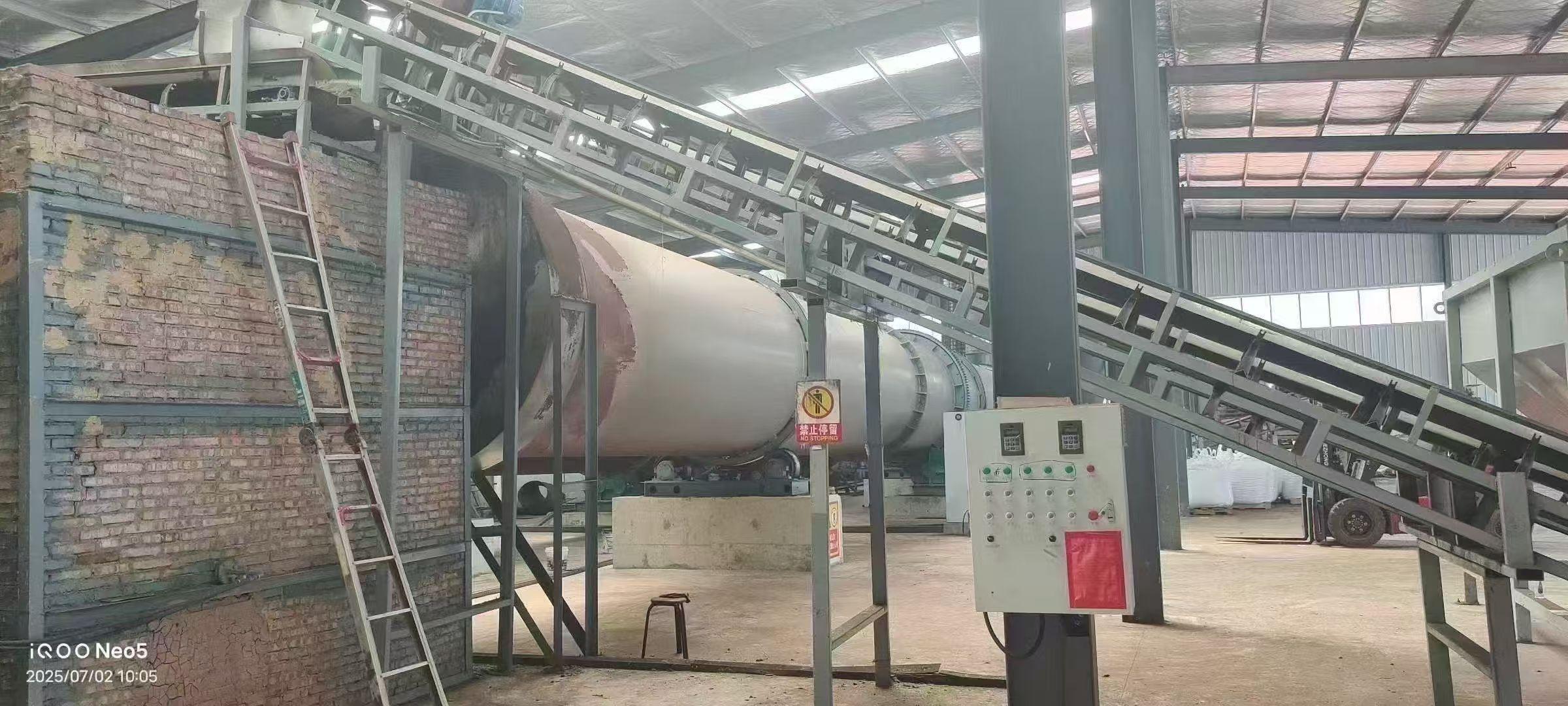 second-hand 9.84 ft diameter*157.48 ft length cement rotary kiln-99%new