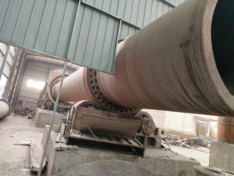 Second-hand Lightweight Aggregate Rotary Kiln, Ø7.22 ft × 147.64 ft