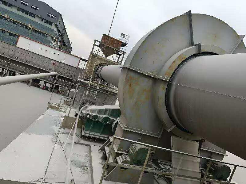 Used Φ2.5m × 50m Rotary Kiln for Hazardous Aluminum Ash Treatment (with Cooler)