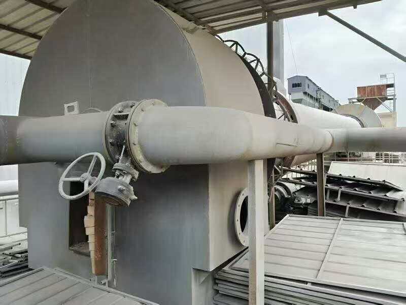 Used Φ2.5m × 50m Rotary Kiln for Hazardous Aluminum Ash Treatment (with Cooler)