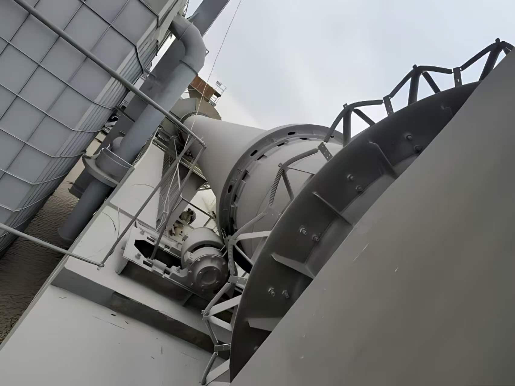 Used Φ2.5m × 50m Rotary Kiln for Hazardous Aluminum Ash Treatment (with Cooler)