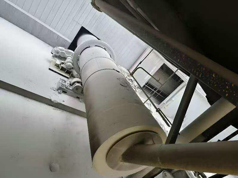 Used Φ2.5m × 50m Rotary Kiln for Hazardous Aluminum Ash Treatment (with Cooler)