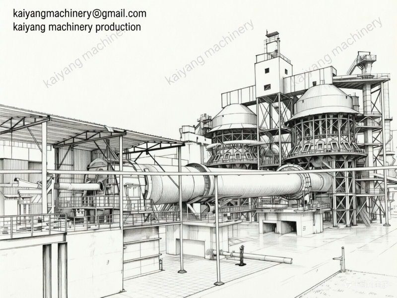 Core Reasons Why a Rotary Kiln Must Be Inclined